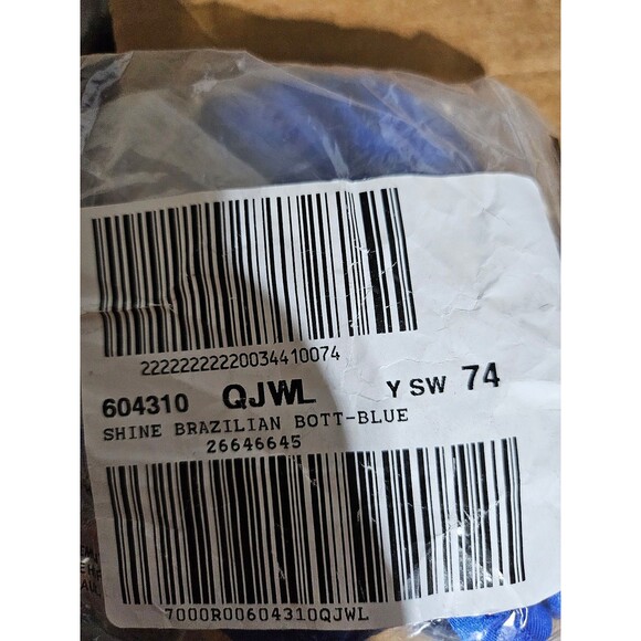 Victorias secret vs bikini bottoms blue oar shine brazilian L - Picture 4 of 5